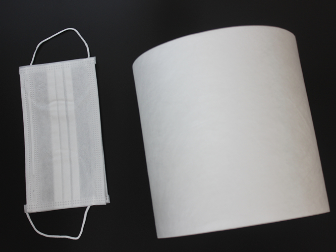 Meltblown non-woven fabric